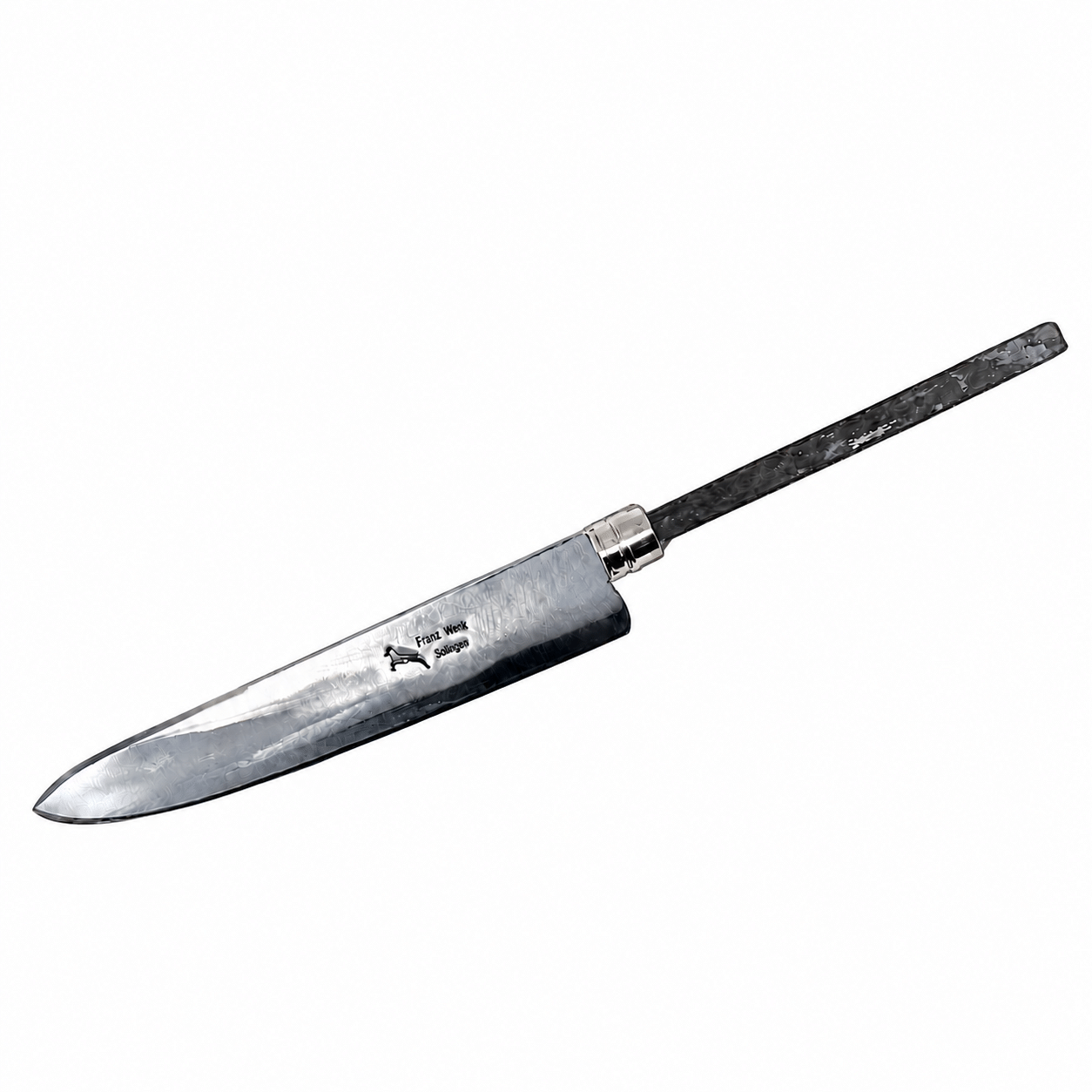Cuchillo Solingen sobre fondo blanco